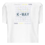 K-Way T-Shirt Girocollo Tinta Unita per Bambino K5136ZWXX BIANCO K-WAY 