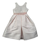 Mimilu' Abito Cerimonia Tinta Unita Giromanica per Bambina 616 ROSA MIMILU' 