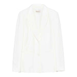 Twinset Giacca Tinta Unita con Bottoni per Bambina 251GJ2QNAX PANNA TWINSET 