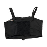 Please Top Tinta Unita con Brillantini per Bambina CC41132G73 NERO PLEASE 