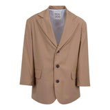 Dou Dou Giacca Tinta Unita per Bambino DW2P04 BEIGE DOU DOU 