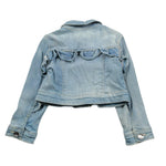 Liu Jo Giubbino In Denim tinta unita Azzurro per Bambina K19001 AZZURRO LIU JO 