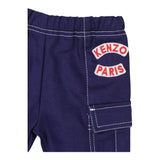 KENZO jeans tinta unita con stampa Blu per Bambino K60512 BLU KENZO 