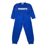 CESARE PACIOTTI completo 2pz tinta unita felpa-pantalone Cobalto per Neonato COMP5301B COBALTO CESARE PACIOTTI 