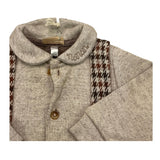 NANAN tutina manica lunga bicolore Beige per Neonato I24137BE BEIGE NANAN 