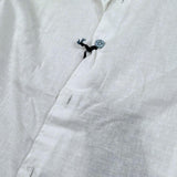 Emanuel Pris Camicia Manica Lunga Tinta Unita per Bambino ECM4169RX BIANCO EMANUEL PRIS 