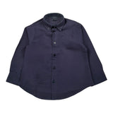 Fay Camicia Tinta Unita con Logo per Neonato 5RO30 BLU FAY 