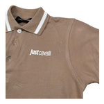 Just Cavalli Polo Mezza Manica Tinta Unita con Logo per Bambino JBP26003PO BEIGE JUST CAVALLI 