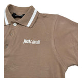 Just Cavalli Polo Mezza Manica Tinta Unita con Logo per Bambino JBP26003PO BEIGE JUST CAVALLI 