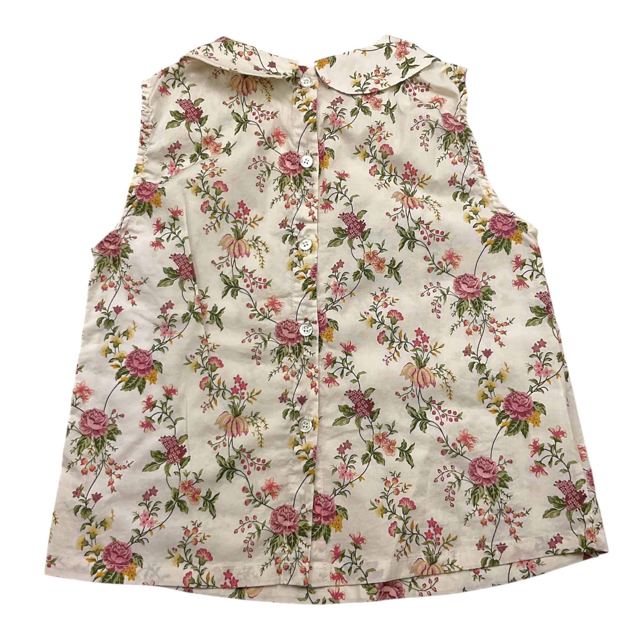 Babe & Tess Camiglia Giromanica Tinta Unita con Stampa per Bambina 26518020 PANNA BABE & TESS 