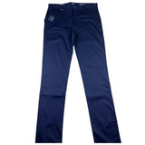 I Do Pantalone Tinta Unita Con Tasche America Blu Per Bambino