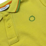 Trussardi Polo Mezza Manica Tinta Unita con Stampa per Bambino TBP25147PO GIALLO TRUSSARDI 