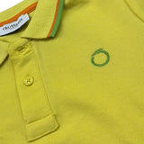 Trussardi Polo Mezza Manica Tinta Unita con Stampa per Bambino TBP25147PO GIALLO TRUSSARDI 