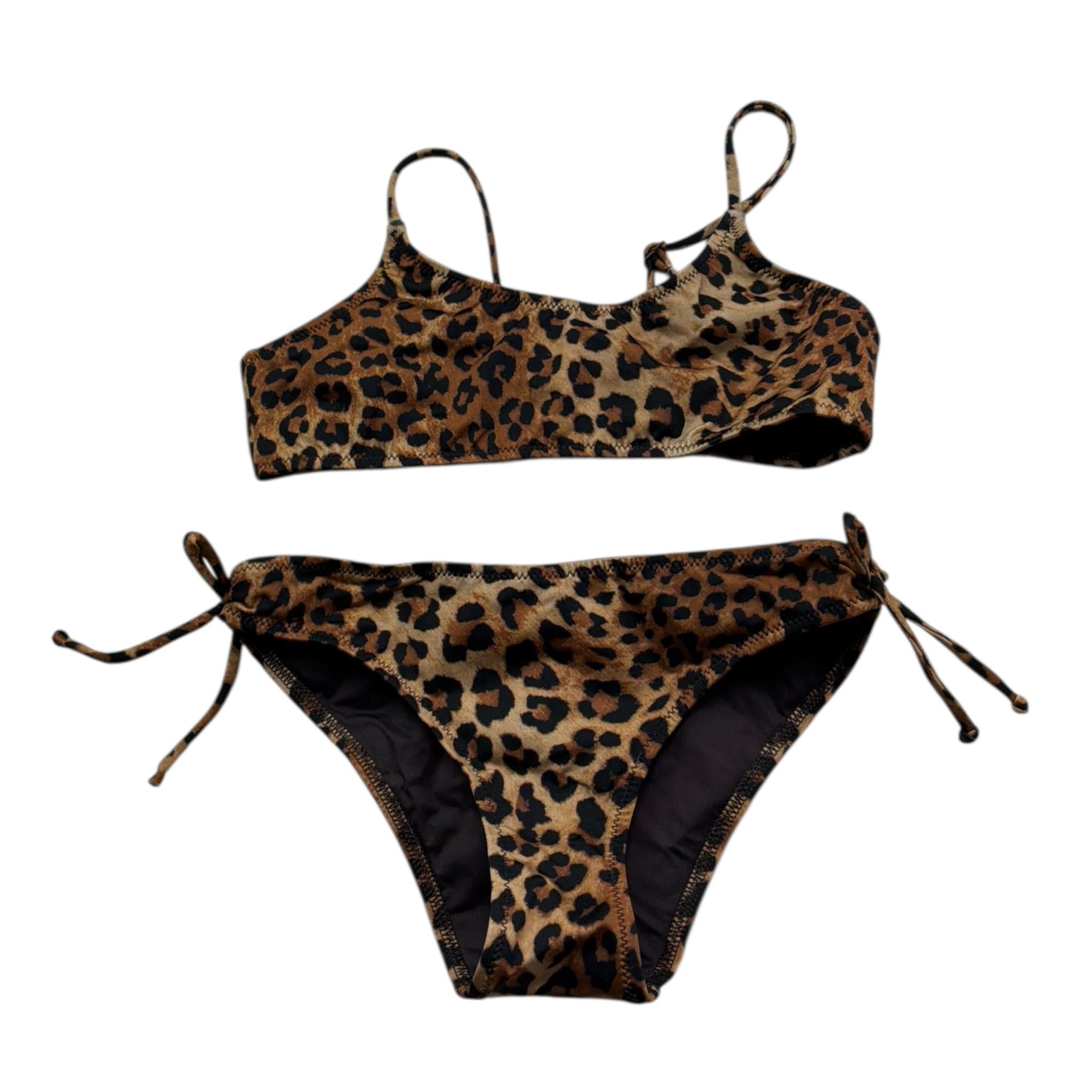 Saint Barth Costume 2 Pezzi Fascia-Slip per Bambina 00190L MARRONE SAINT BARTH 