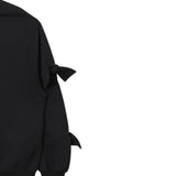 Elisabetta Franchi Felpa Chiusa Girocollo Tinta Unita con Applicazioni per Bambina EFFE136 NERO ELISABETTA FRANCHI 