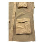 Pinko Gilet In Maglia Girocollo Tinta Unita per Bambina KFMA002X SABBIA PINKO 