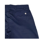 Please Pantalone Tinta Unita con Girovita Regolabile Blu per Bambino