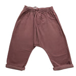 TEDDY E MINOU pantalone tinta unita con elastico in vita Viola per Bambina I24PT007V6014J VIOLA TEDDY E MINOU 