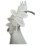 Piccola Ludo Cerchietto Tinta Unita per Bambina BS10WA011 BIANCO PICCOLA LUDO 