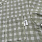 Teddy E Minou Pagliaccetto Mezza Manica Tinta Unita con Stampa per Neonato E25TU047C3159 VERDE TEDDY E MINOU 