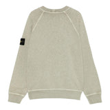 Stone Island Felpa Chiusa Girocollo Tinta Unita per Bambino K1S166100001 VERDE STONE ISLAND 