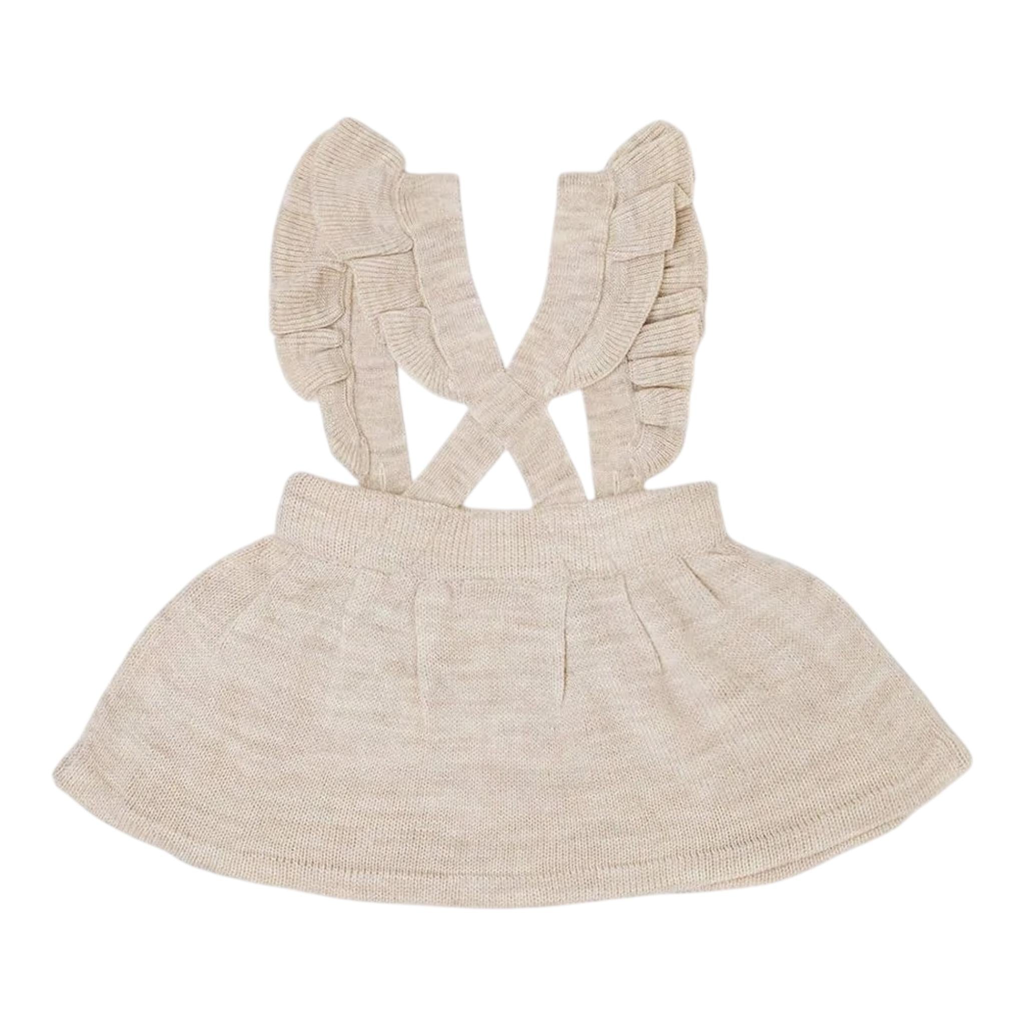 GUESS completo 2pz salopette-body Bianco/beige per Neonata A4BG11KCG51 BIANCO/BEIGE GUESS 