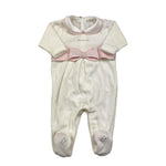 MINIMU' tutina tinta unita con fiocco Bianco per Neonata P39101 BIANCO MINIMU' 