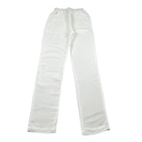 Lalalu' Pantalone Tinta Unita con Elastico In Vita per Bambino PTL40PB BIANCO LALALU' 