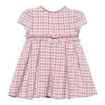 ABEL & LULA abito mezza manica bicolore con fantasia astratta Bianco/rosa per Bambina 5503 BIANCO/ROSA ABEL & LULA 