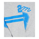 Off-White Felpa Girocollo Tinta Unita con Stampa per Bambina OBBA006S24 GRIGIO OFF-WHITE 