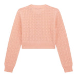 Guess Cardigan Tinta Unita Traforato per Bambina J4RR03Z3CD0 ROSA GUESS 