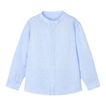 Mayoral Camicia con Colletto Coreano Tinta Unita per Bambino 3119 AZZURRO MAYORAL 