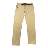 DANIELE ALESSANDRINI pantalone tinta unita con cintura Beige per Bambino 1231P00018 BEIGE DANIELE ALESSANDRINI 
