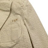 Fay Giacca Tinta Unita con Fantasia A Righe per Bambino FSP64G0078 BEIGE FAY 