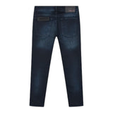 Antony Morato Jeans Tinta Unita con Girovita Regolabile per Bambino MKDT00064X BLU ANTONY MORATO 