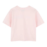 Marc Jacobs T-Shirt Girocollo Tinta Unita con Stampa per Bambina W60463J ROSA MARC JACOBS 