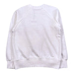 Moschino Felpa Chiusa Girocollo Tinta Unita con Logo per Bambino HUF09M BIANCO MOSCHINO 