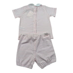 Coccode Completo 2 Pezzi T-Shirt-Culotte per Neonata C55167 ROSA COCCODE 