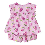 Mayoral Set Abito Tinta Unita con Culotte per Neonata 1238 ROSA MAYORAL 