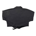 Janice Camicia Mezza Manica Tinta Unita Nero Per Bambina JN533R NERO JANICE 
