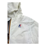 K-Way Giubbino Tinta Unita con Zip E Cappuccio per Neonata K2137XWX BIANCO K-WAY 