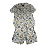 Just Cavalli Completo 2 Pezzi Camicia-Bermuda per Bambino JBP26084CE PANNA JUST CAVALLI 