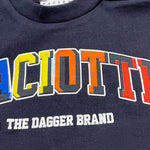 Cesare Paciotti T-Shirt Girocollo Tinta Unita con Stampa per Neonato TSP5111B BLU CESARE PACIOTTI 