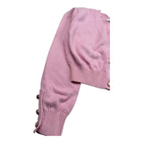 Fun & Fun Cardigan Tinta Unita con Bottoni per Bambina FNBSW14252 ROSA FUN & FUN 