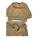 REFRIGIWEAR completo 2 pezzi felpa-pantalone tinta unita Beige per Neonato RWN836 BEIGE REFRIGIWEAR 
