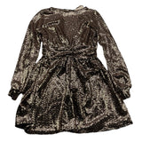 MARC ELLIS abito manica lunga tinta unita Oro per Bambina JMJDR12536 ORO MARC ELLIS 