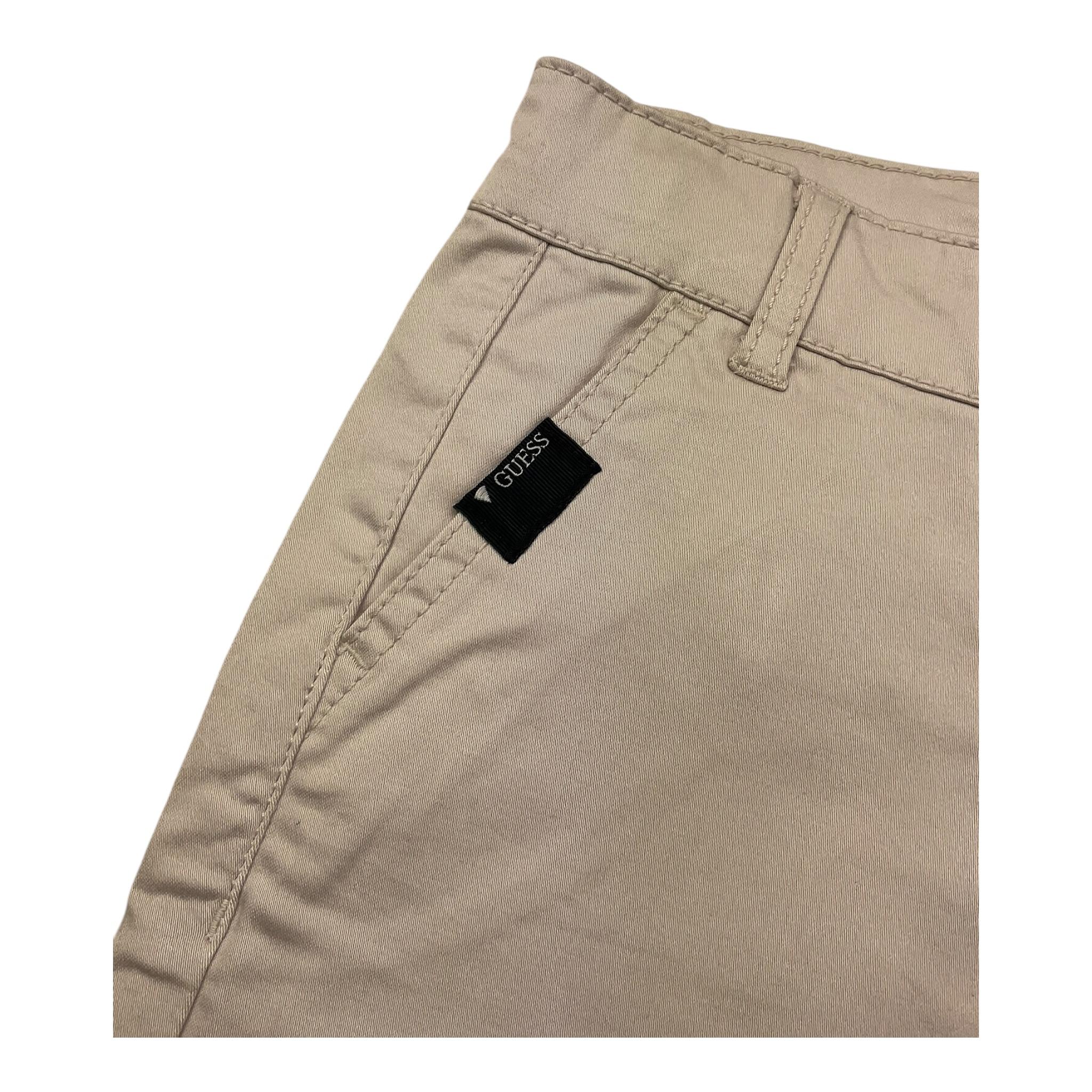 Guess Bermuda Tinta Unita con Girovita Regolabile per Bambino L71D58W7RQ0 BEIGE GUESS 