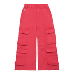 Diesel Pantalone Tinta Unita Modello Cargo per Bambina J02220 ROSA DIESEL 