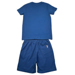 Trussardi Completo 2 Pezzi T-Shirt-Bermuda Tinta Unita per Bambino TBP26010CJ BLU TRUSSARDI 