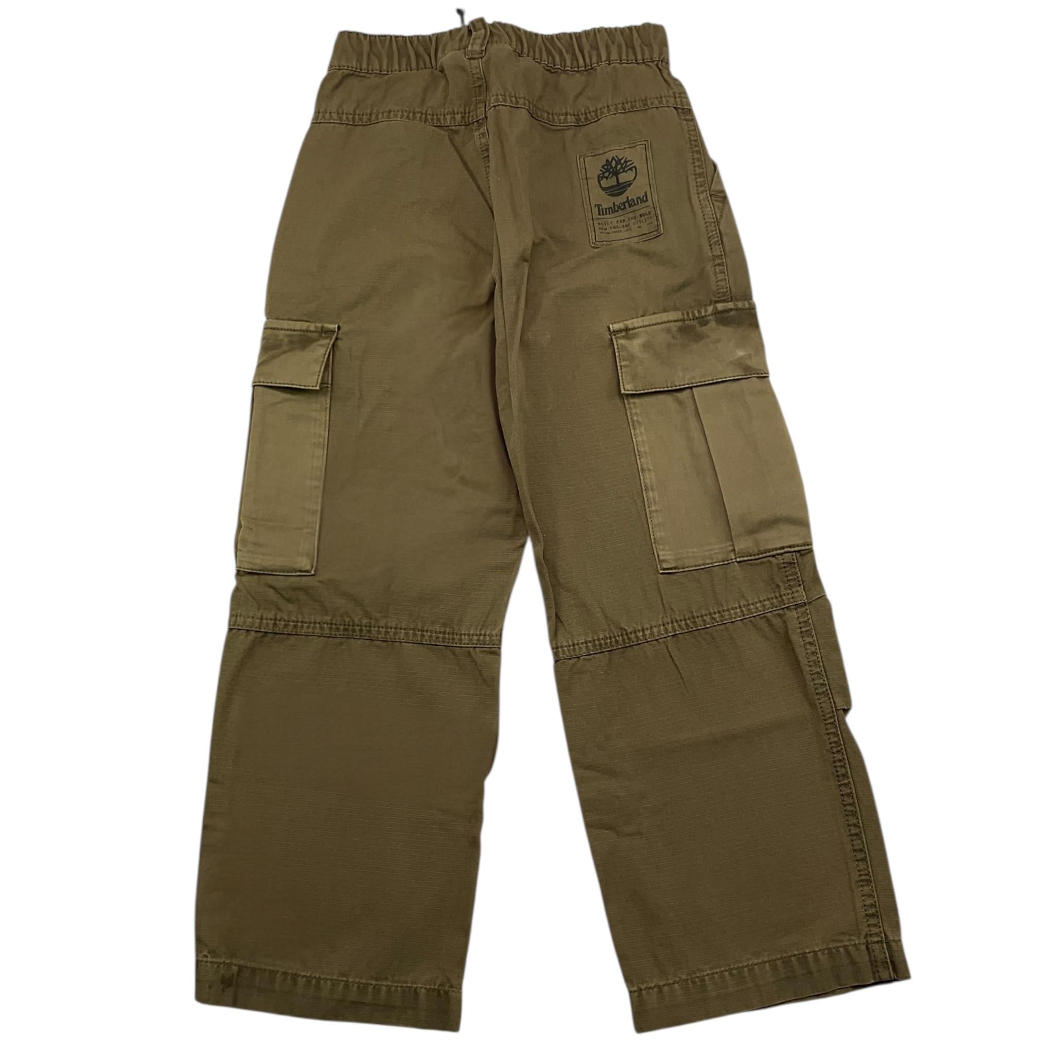 GUESS pantalone tinta unita con elastico in vita Verde per Bambino T60336 VERDE GUESS 